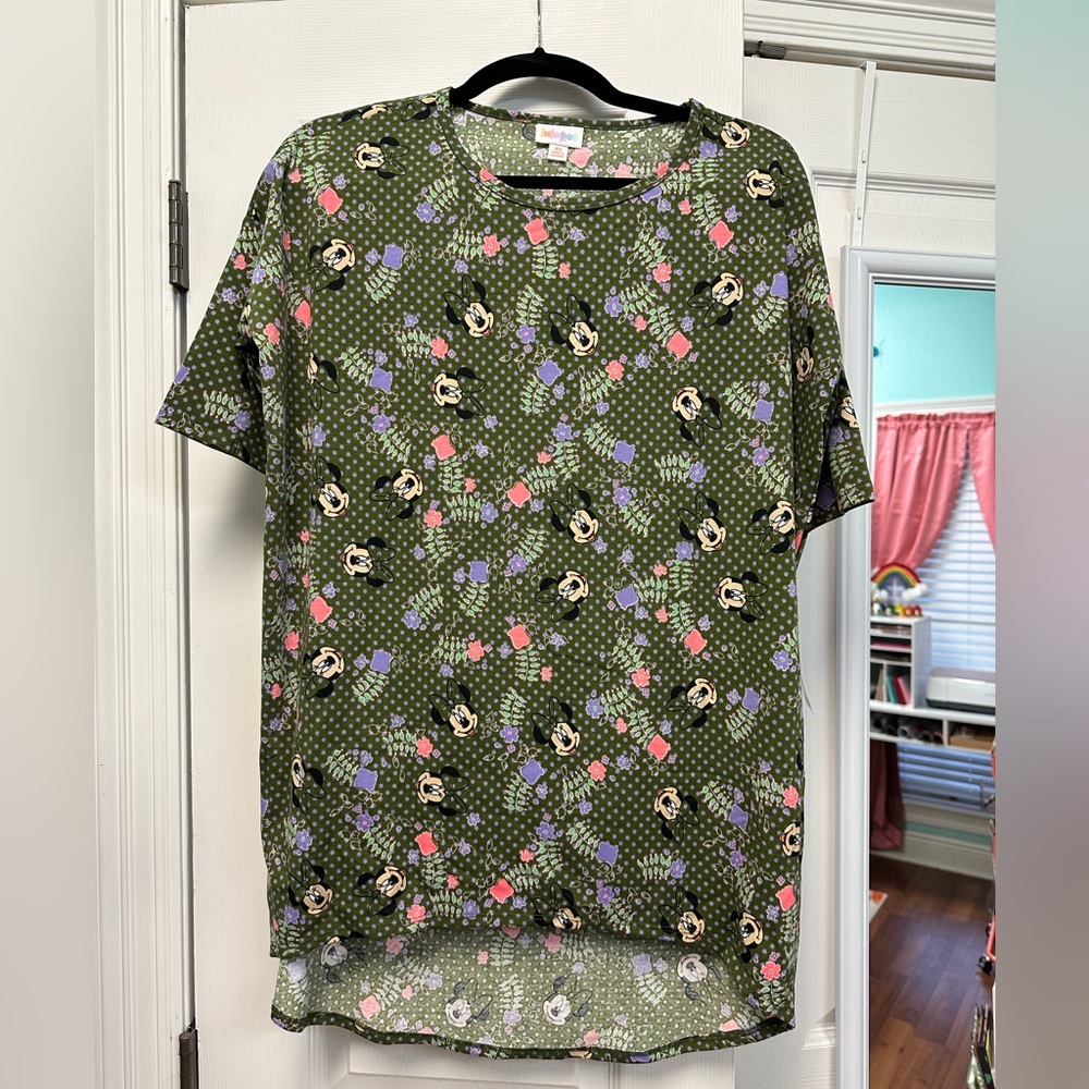 LULAROE DISNEY Minnie Mouse Irma - Size XS